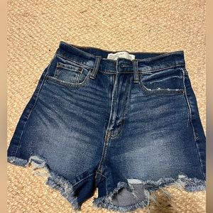A&F high rise shorts